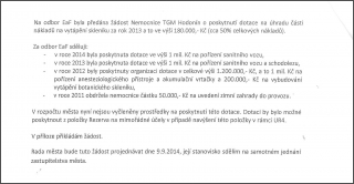ZM_16.09.2014_Dotace_Nemocnici